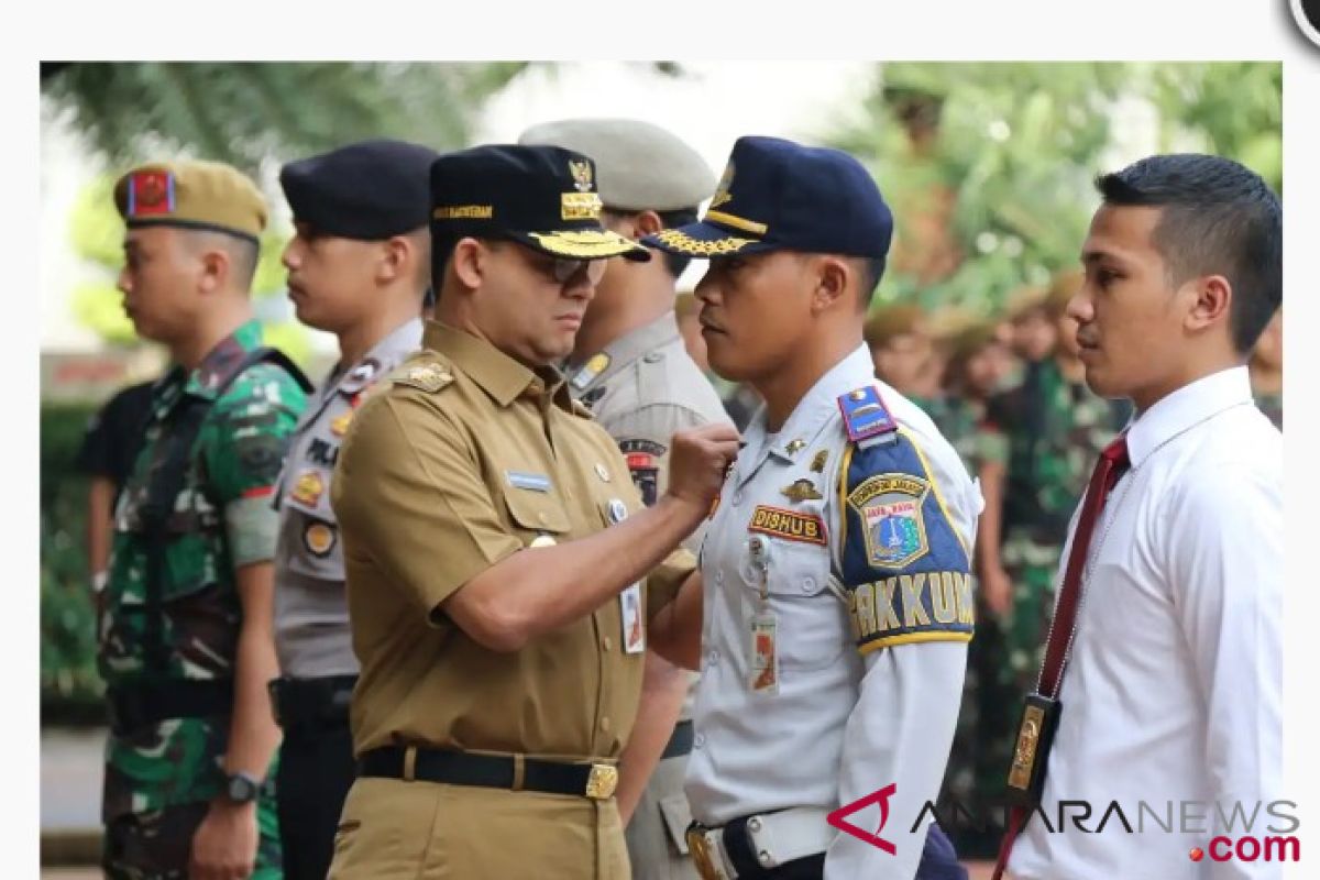 Apel Operasi Praja Wibawa di DKI Jakarta