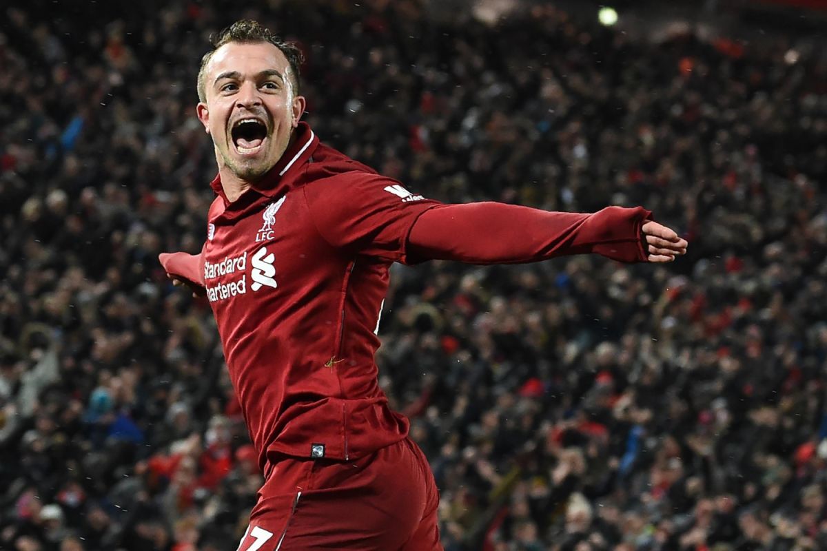 Soal kemenangan Liverpool, Shaqiri arahkan telunjuk ke statistik