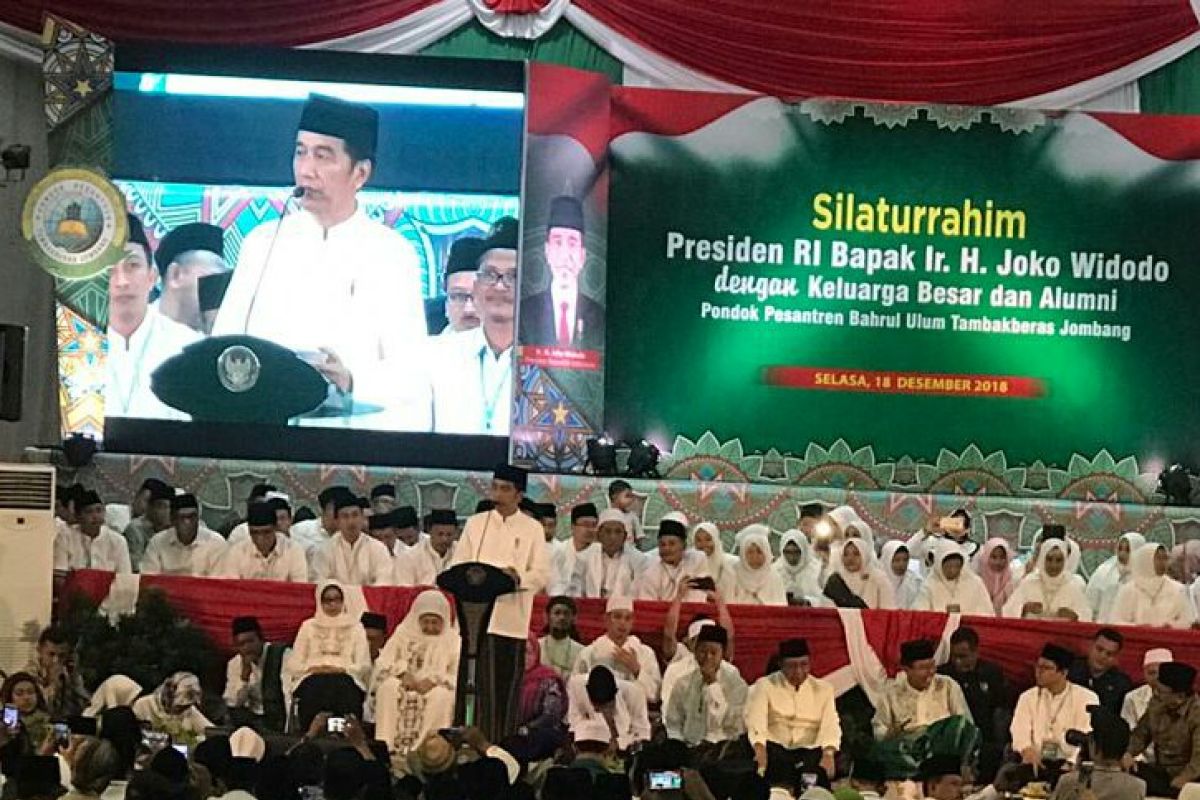 Presiden: BLK ponpes untuk meningkatkan ketrampilan santri