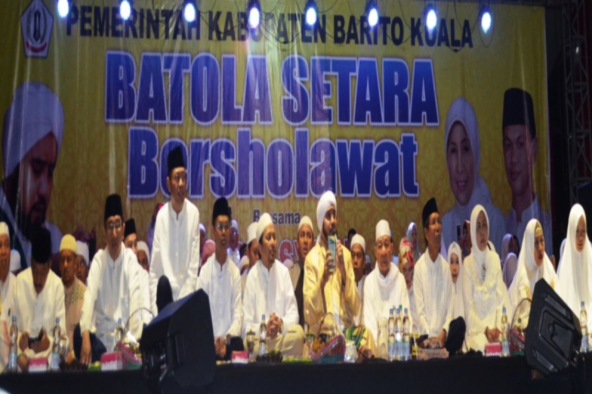 Pemkab gelar Batola Setara Bershalawat