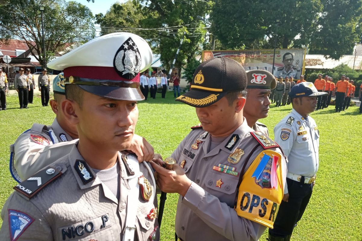 Polres Agam siapkan pengawalan mobilisasi warga yang akan merayakan Natal