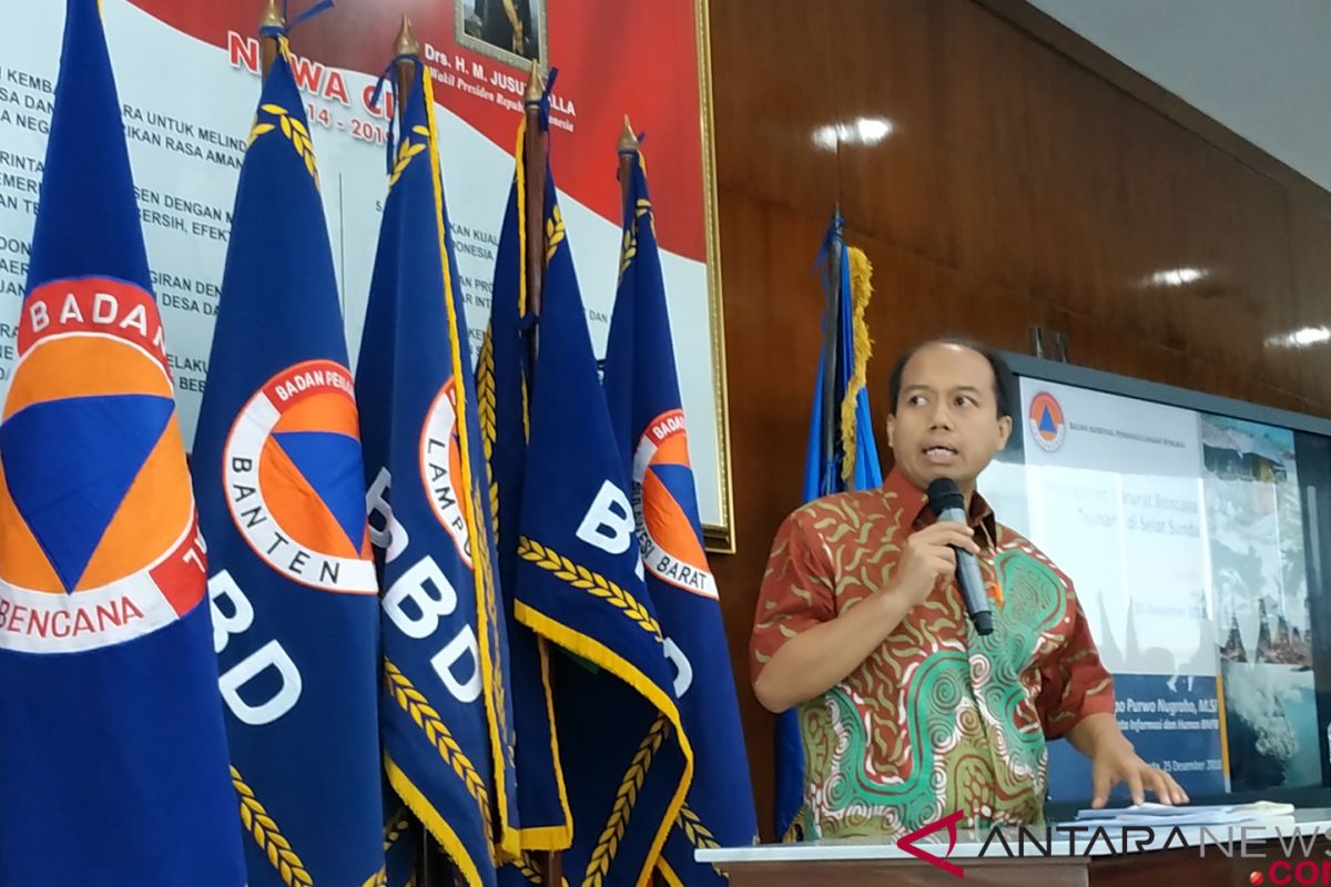 BNPB Nyatakan Korban Meninggal Tsunami Selat Sunda 426