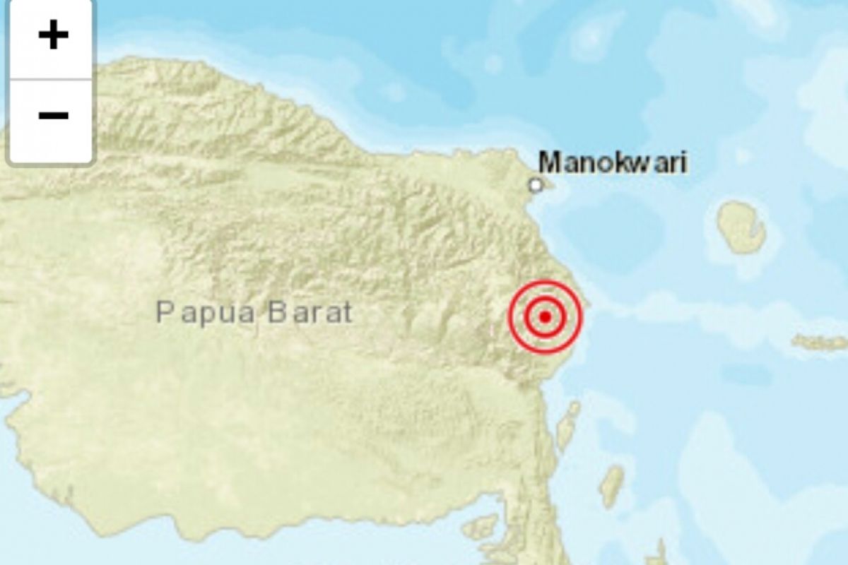 Gempa 6,1 SR guncang Manokwari