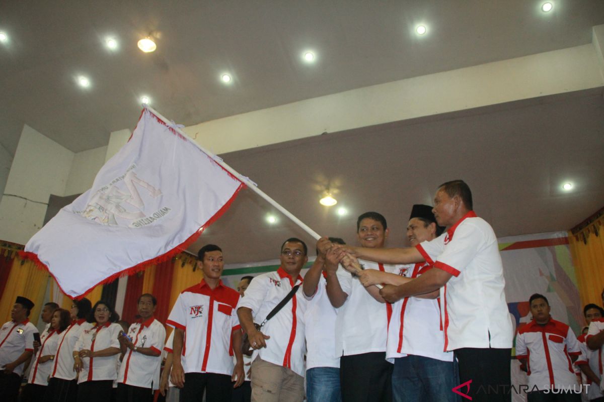 Nusantara Untuk Jokowi Wilayah Tabagsel dikukuhkan