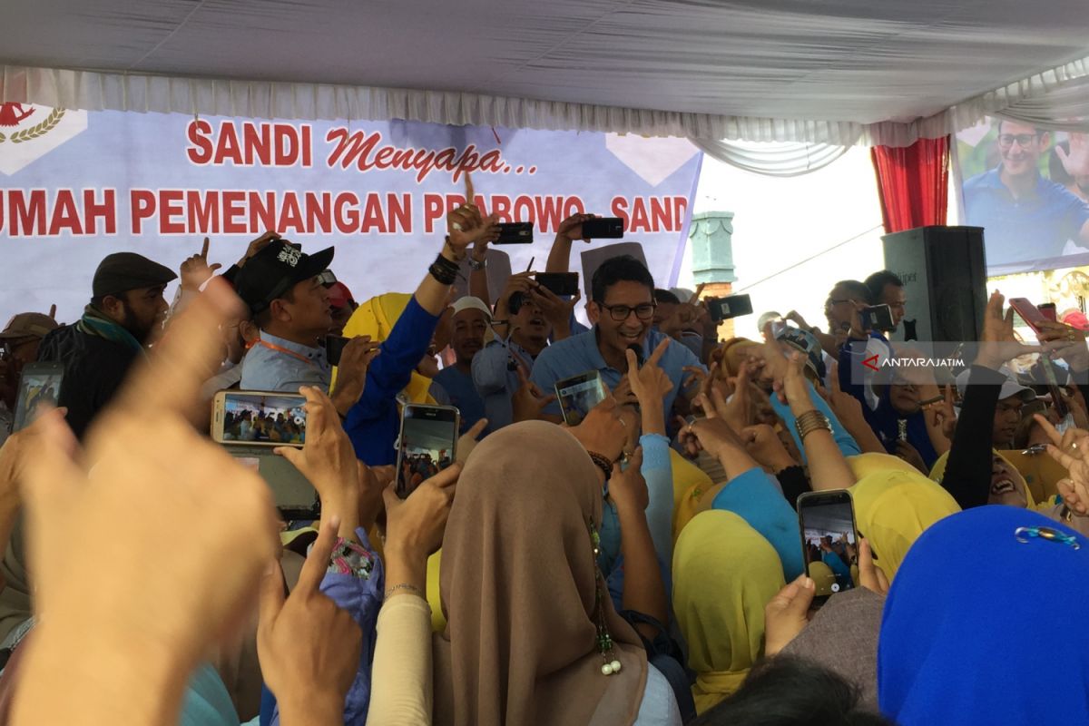 Tiga Kali Kunjungan, Sandiaga Sebut Malang Raya Kantong Suara Potensial