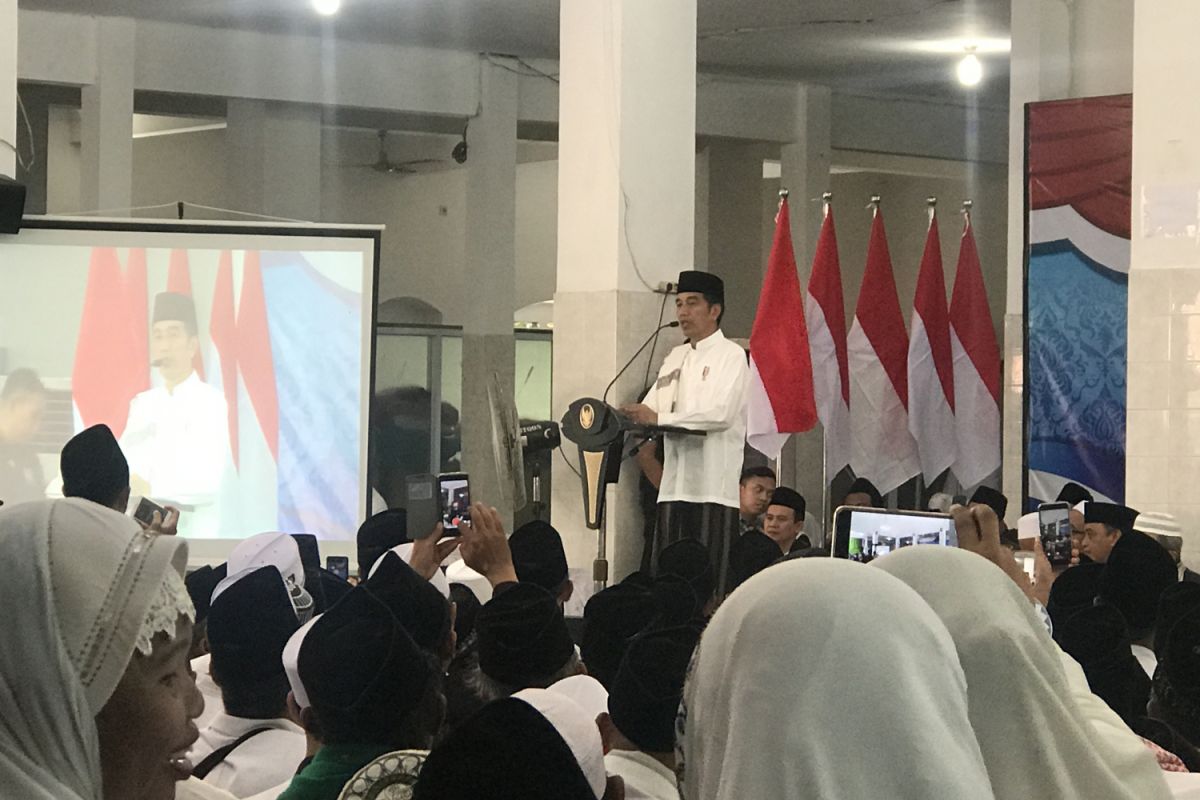 Presiden sudah sambangi 400 kabupaten/kota di Indonesia