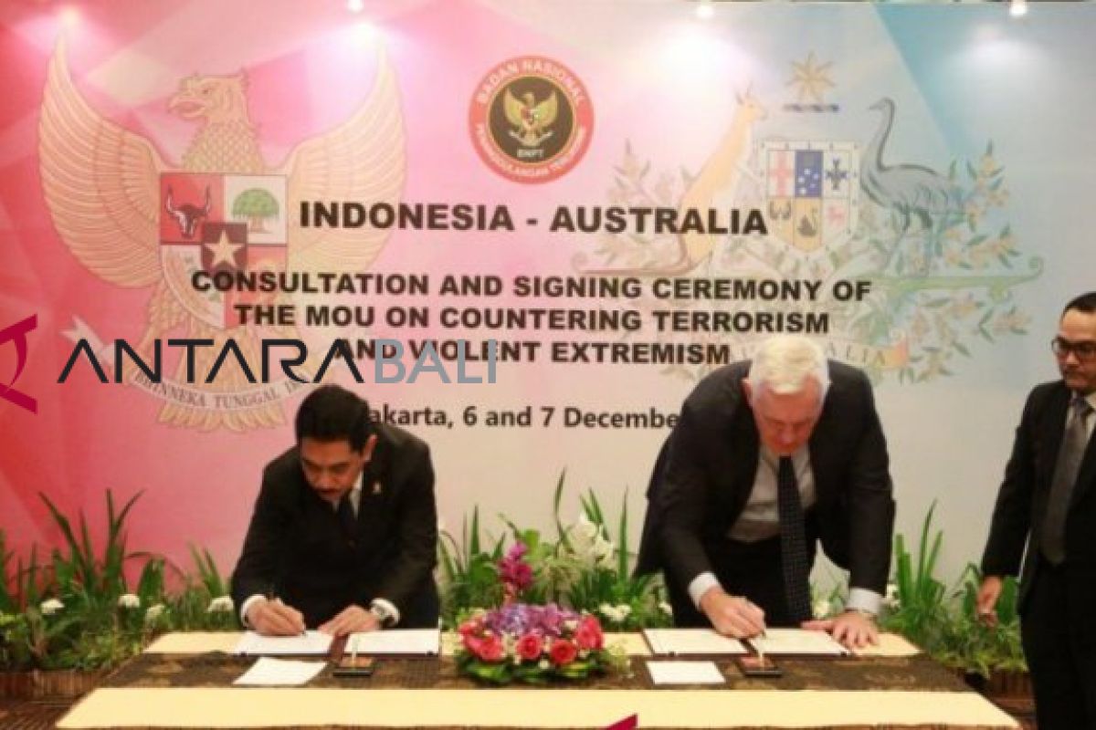 Indonesia-Australia perpanjang kerja sama penanggulangan terorisme