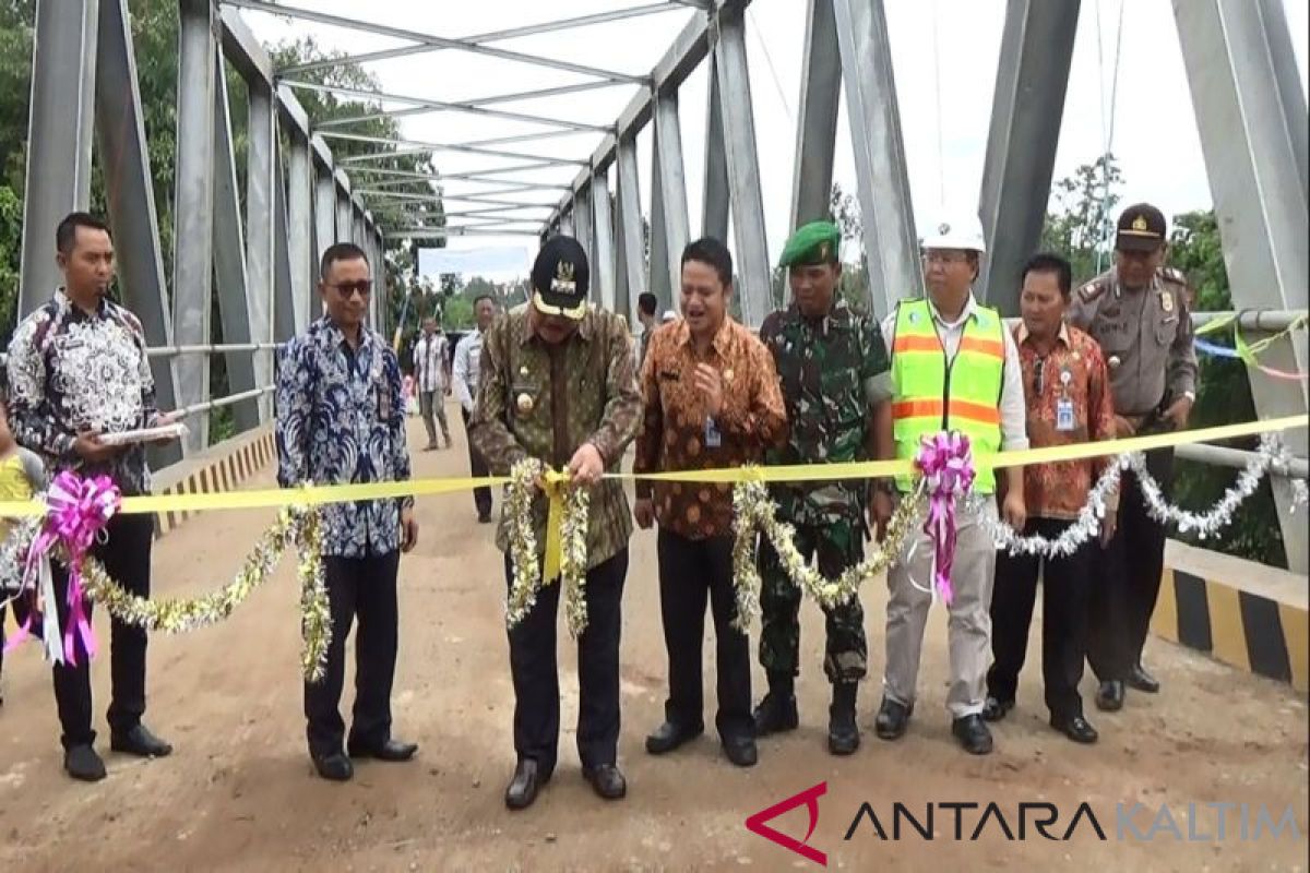 Setelah 3 Tahun Proyek Jembatan di Paser Selesai