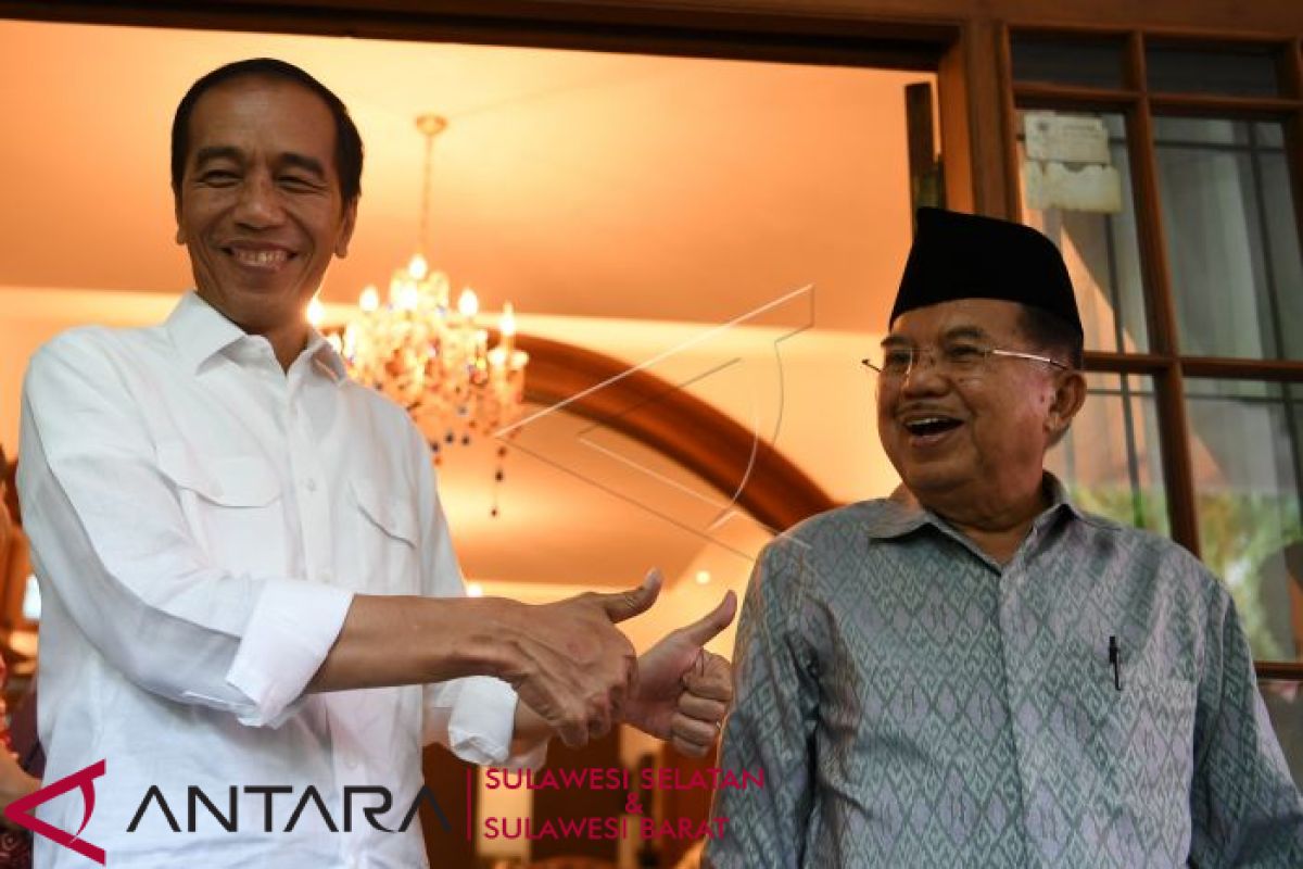 Jokowi harap Sulsel menang lebih 70 persen