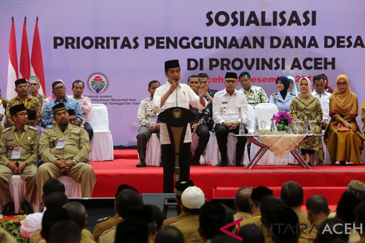 Jokowi bertemu ulama Aceh bahas RUU Ponpes