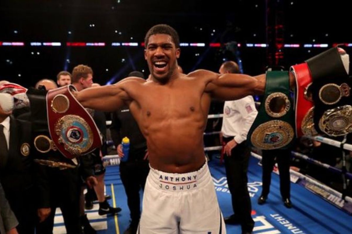 Anthony Joshua siap bertarung hadapi Deontay Wilder pada April 2019