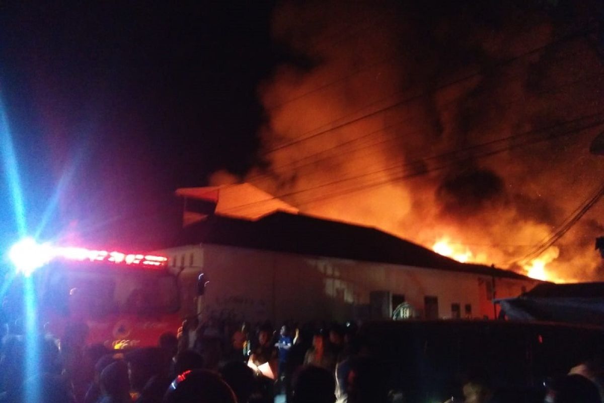 43 rumah terbakar di Sibolga, 261 jiwa mengungsi