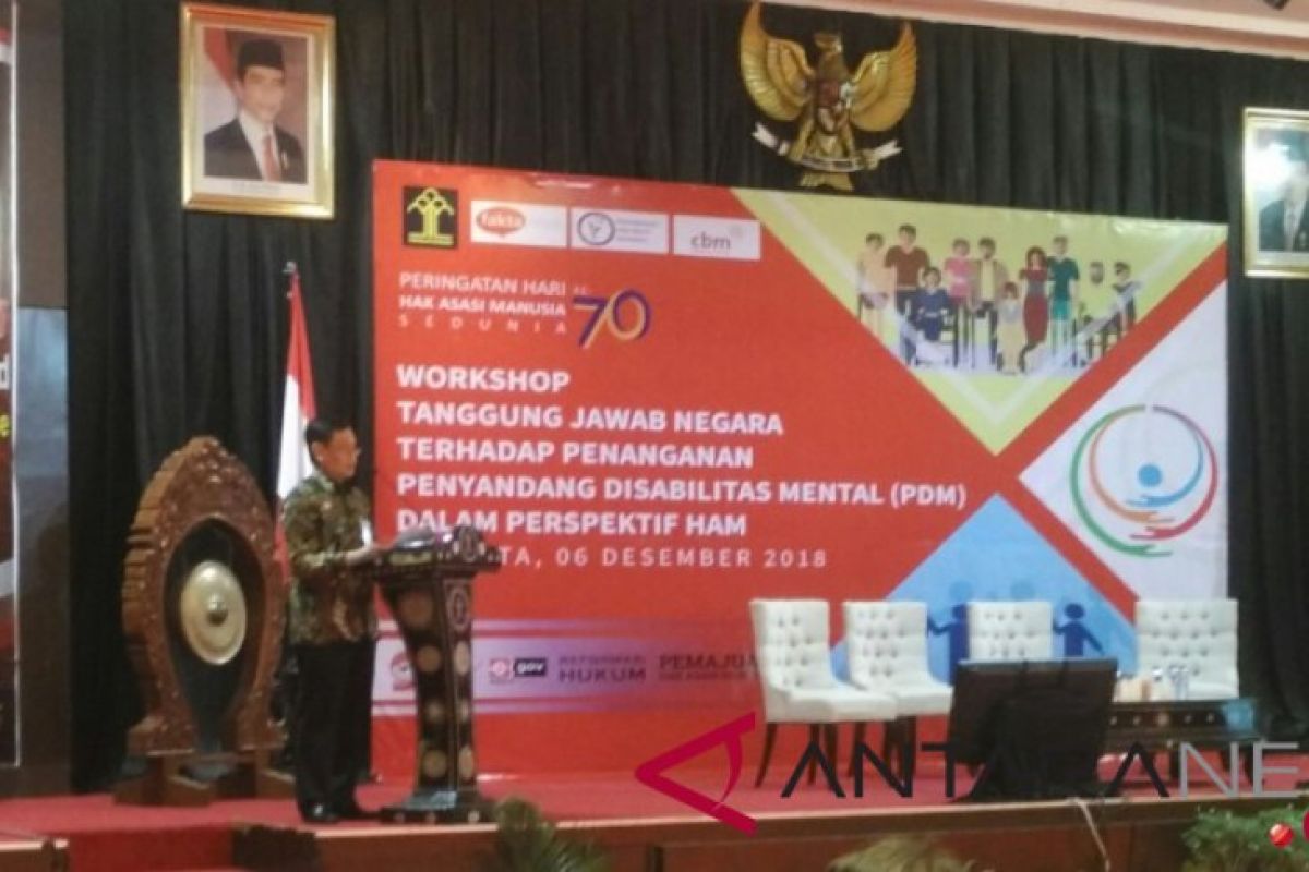 Kemenkumham tekankan perlindungan hak penyandang disabilitas