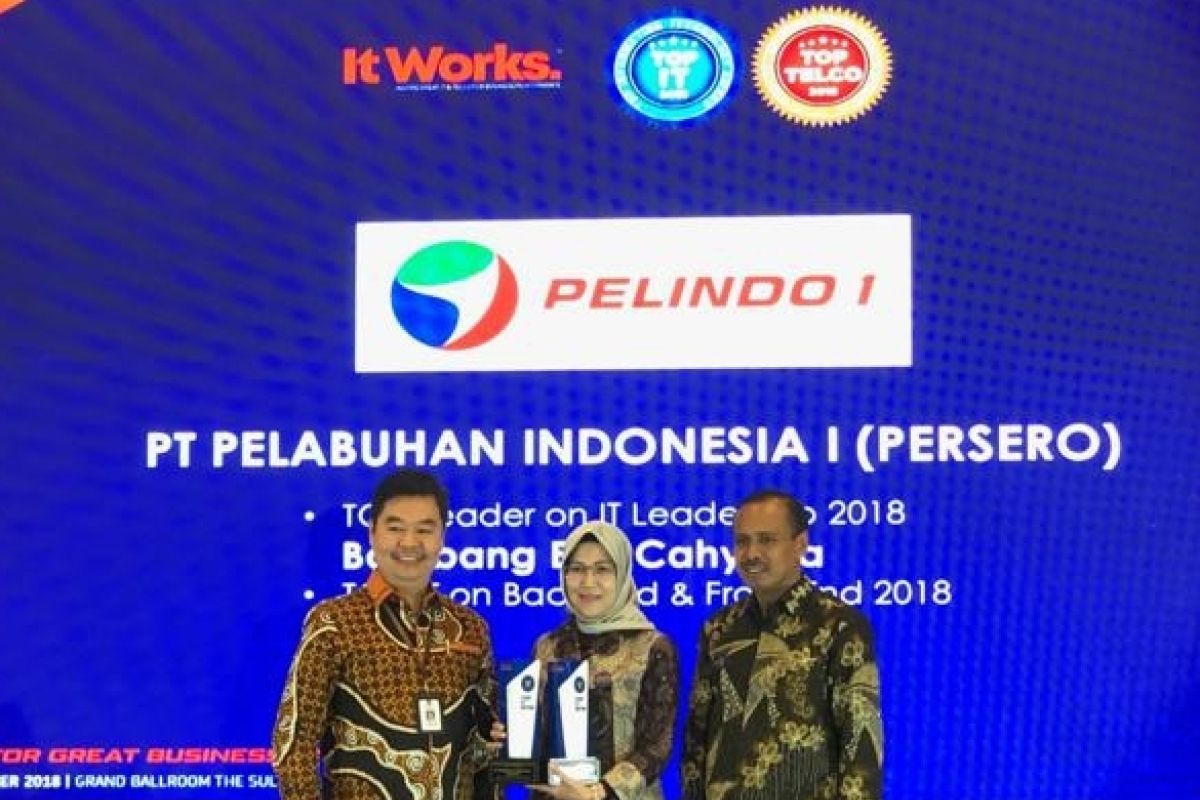 Terapkan digitalisasi, Pelindo I terima dua penghargaan