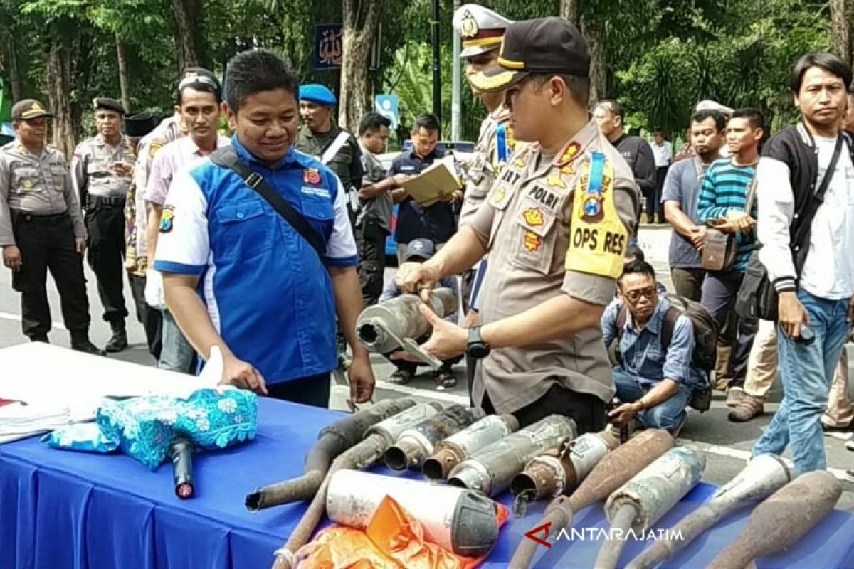 Polres Bojonegoro Fokus Amankan Knalpot Brong