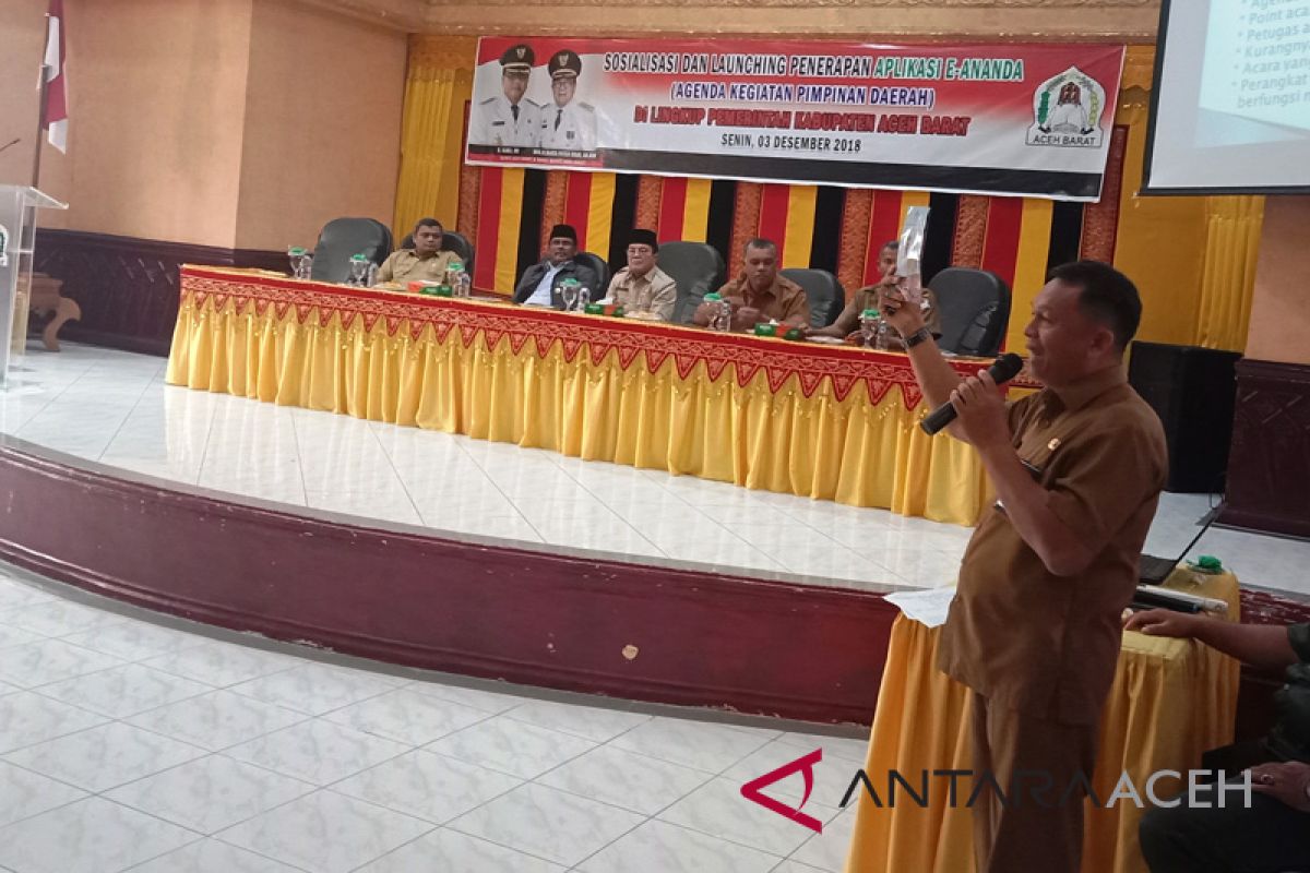 Aceh Barat terapkan aplikasi e-ananda