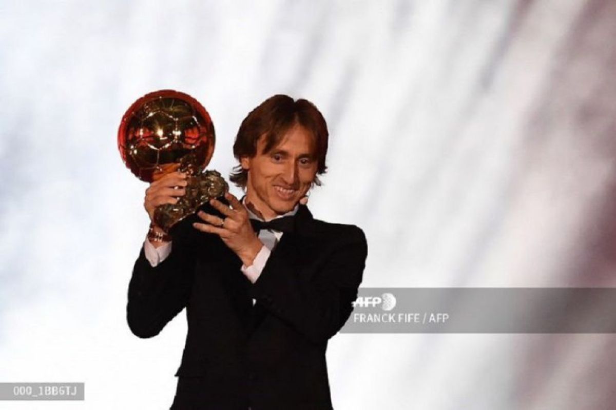 Luka Modric menangi penghargaan Ballon d'Or 2018