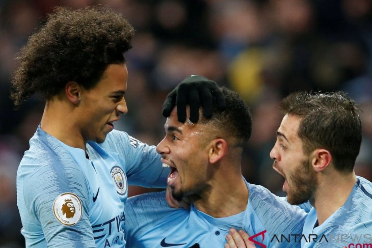 City pimpin klasemen sementara usai bekuk Everton