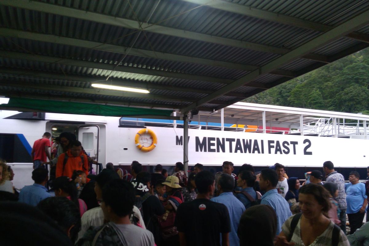 Penumpang Mentawai Fast meningkat 30 persen