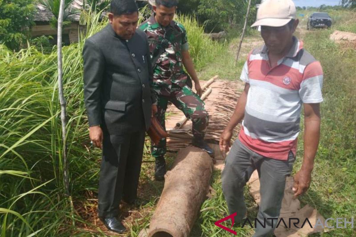 Warga temukan meriam pemberian Kerajaan Turki