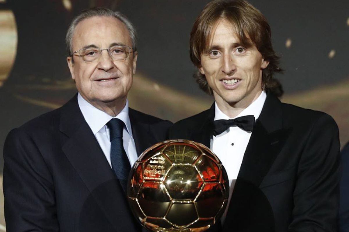 Modric raih penghargaan Ballon d'Or 2018