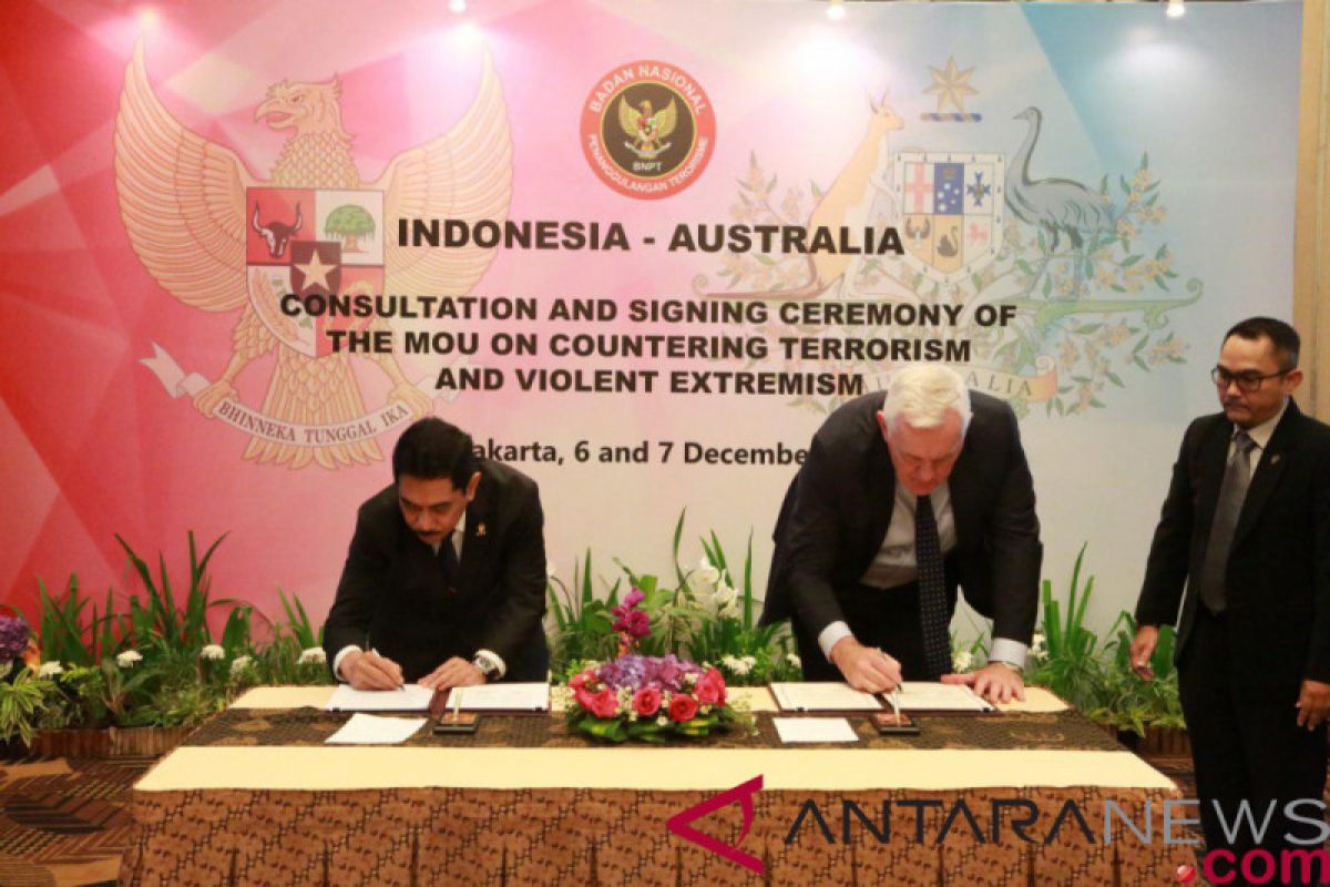 Indonesia, Australia extend counterterrorism cooperation agreement