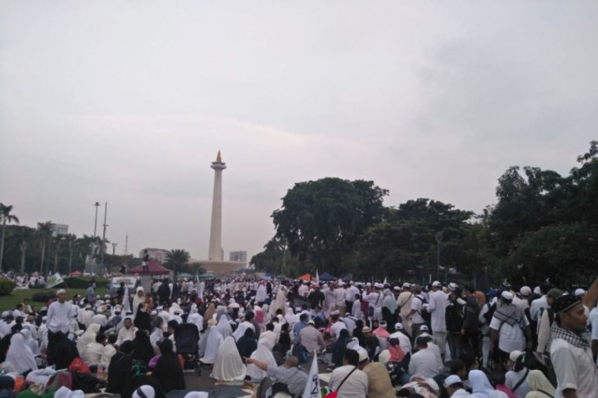 Panitia Reuni 212 sebut lebih tiga juta orang hadir