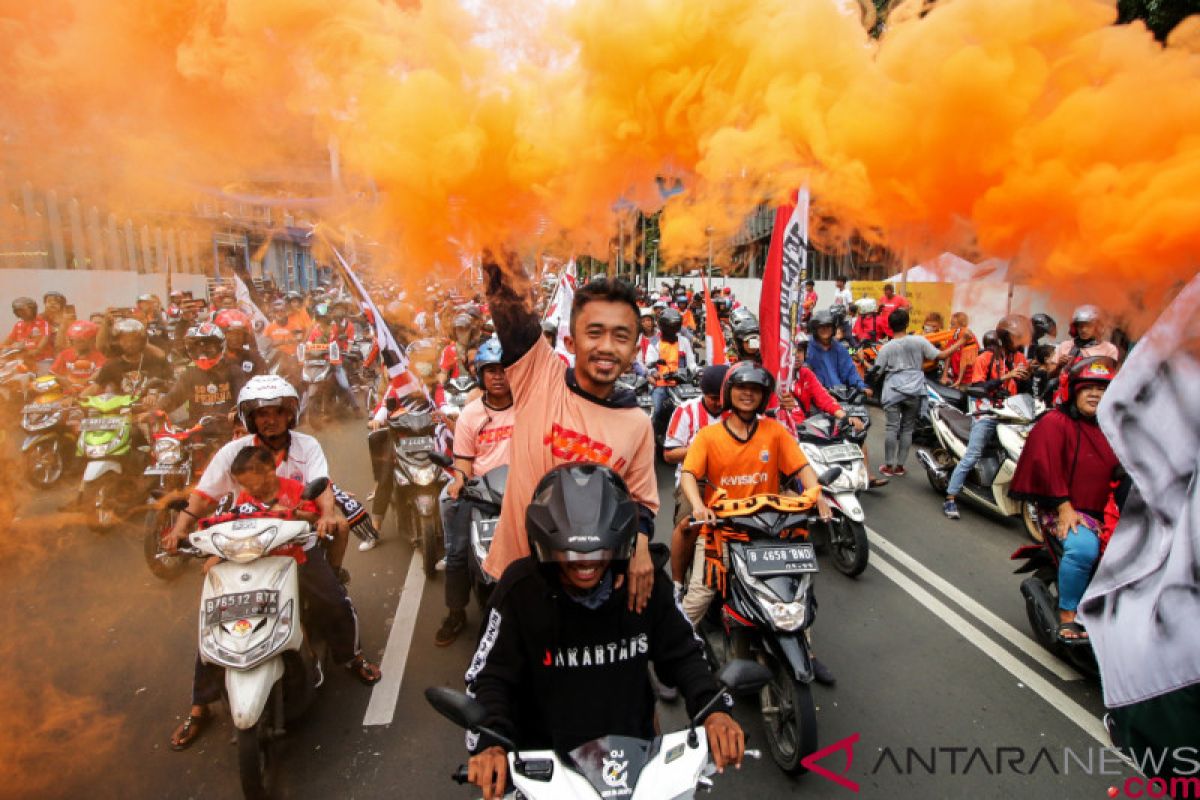 Pendukung Persija harapkan Jakmania selalu damai