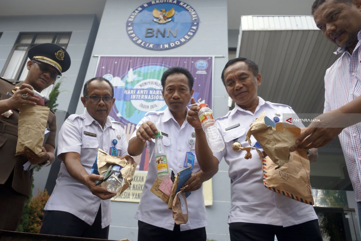 BNN Tulungagung Musnahkan Barang Bukti Narkoba