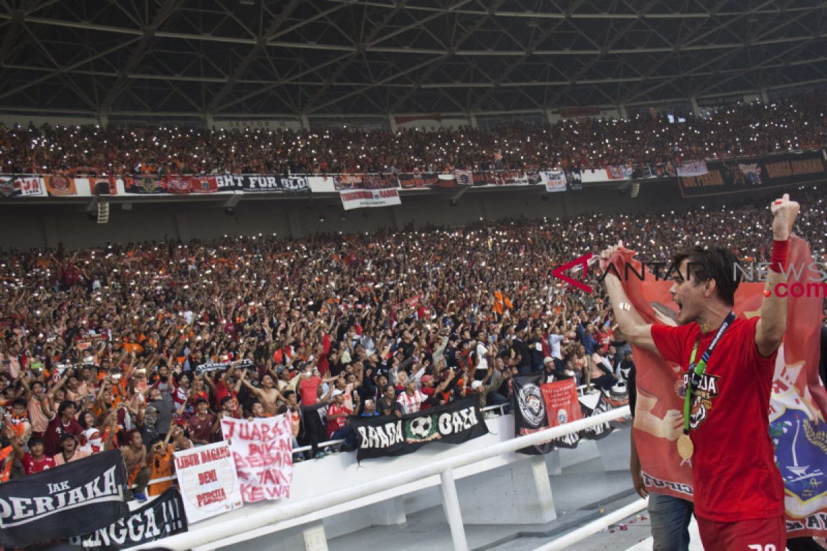 Polda Metro mengawal pawai kemenangan Persija