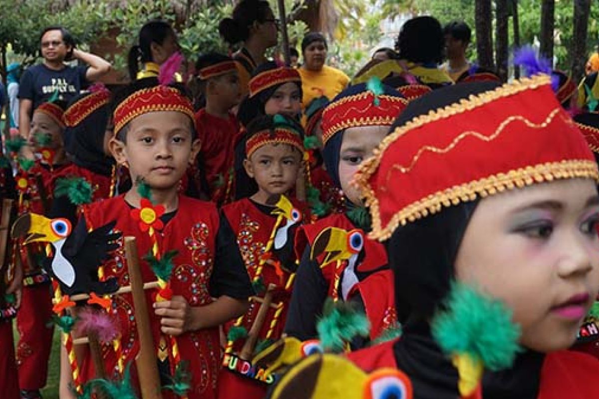 Festival Angklung di Jogja Bay  berlangsung meriah