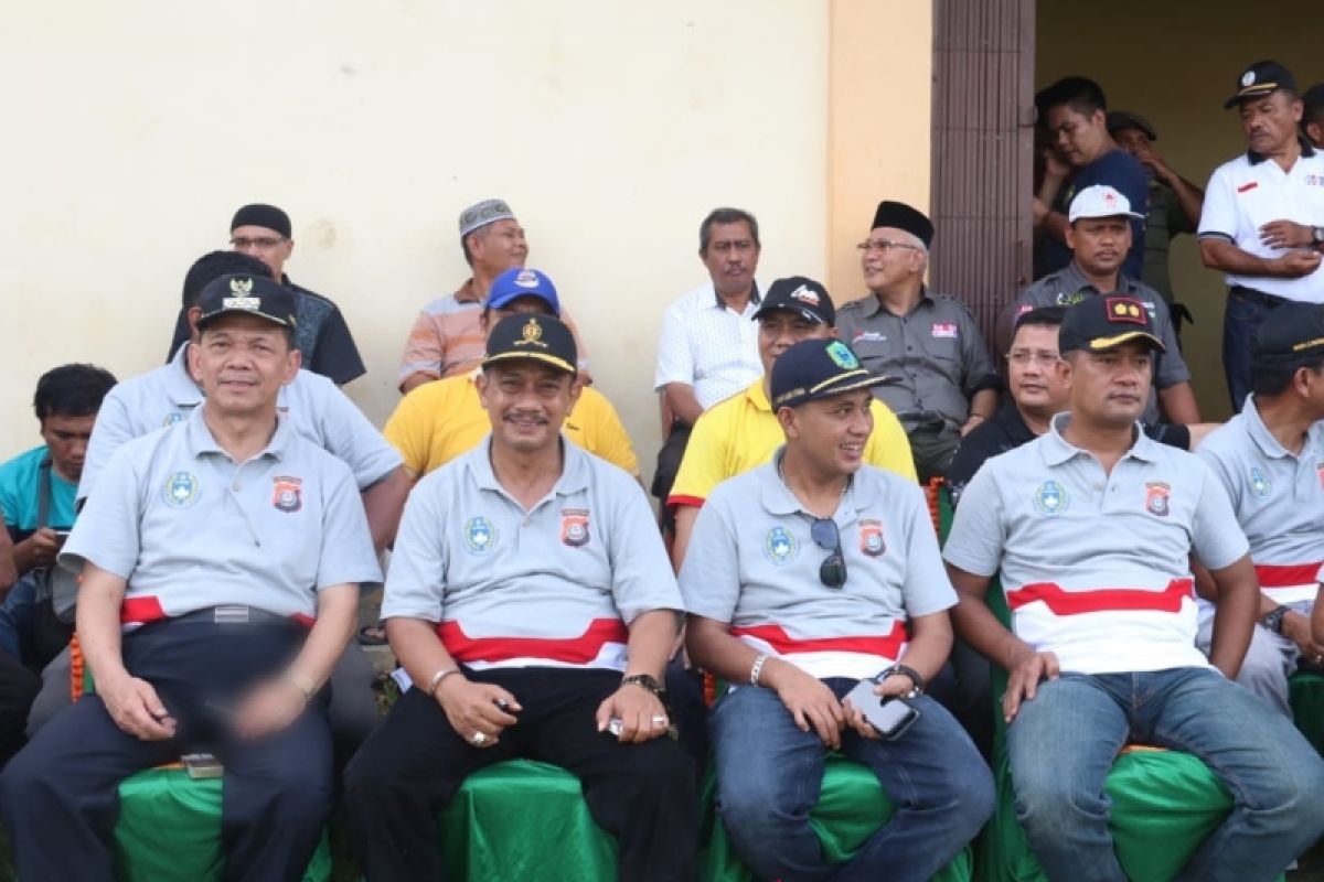 Syahrul hadiri pembukaan turnamen sepak bola Kapolres Tapsel Cup 2018