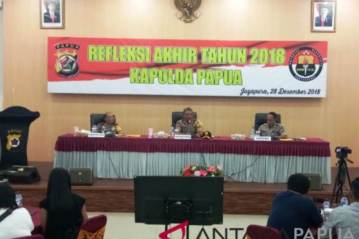 Kapolda Papua: 26 kasus penembakan oleh KKB selama 2018