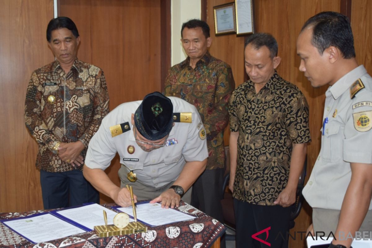 Pemkab Belitung Timur jalin kerjasama dengan STPN