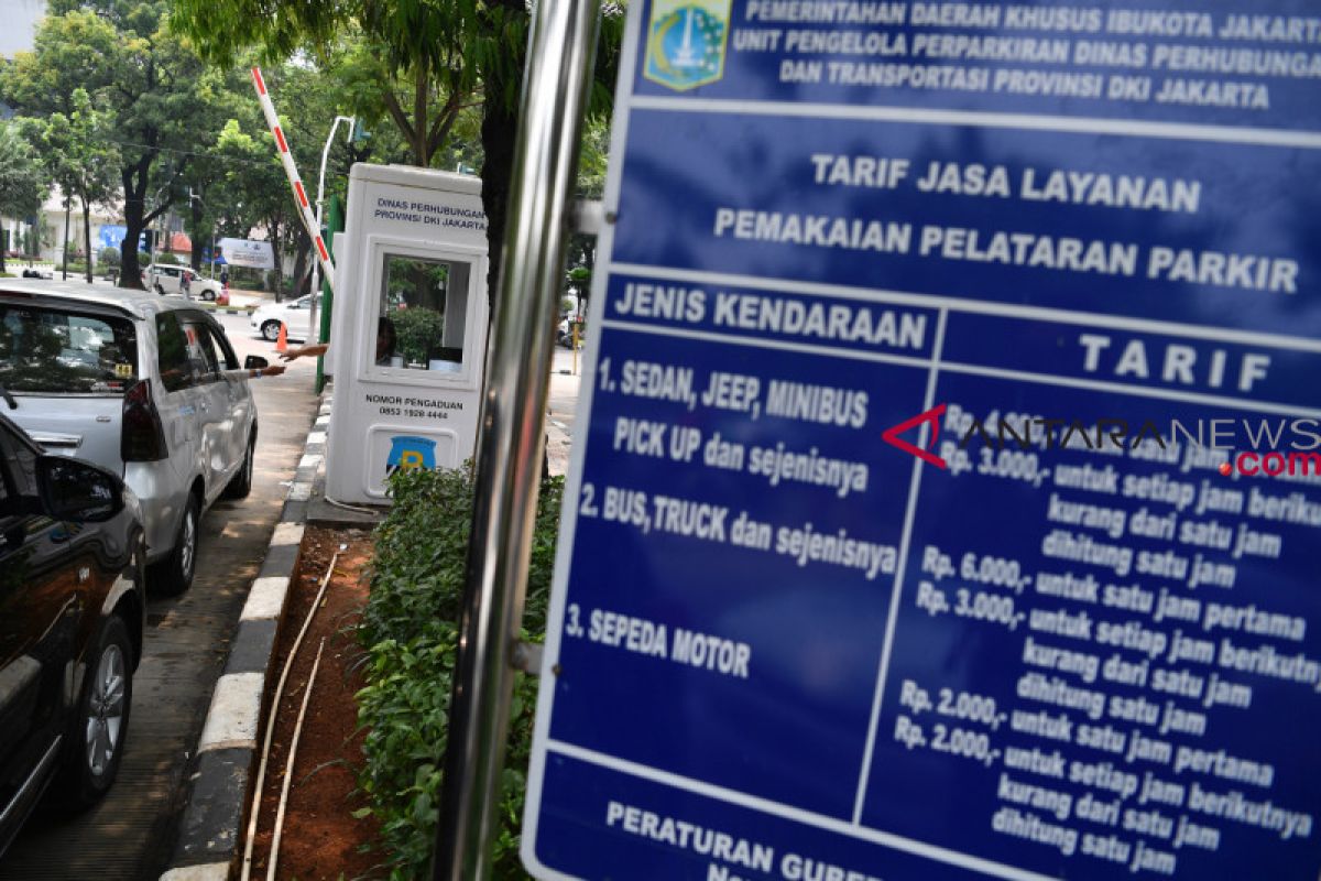 Hoaks! Kenaikan tarif parkir 2023 di Jakarta hingga Rp60.000 per jam