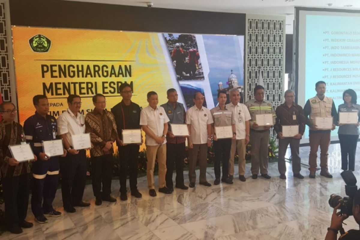 Peduli bencana di Sulteng, Kementerian ESDM berikan IMIP Penghargaan