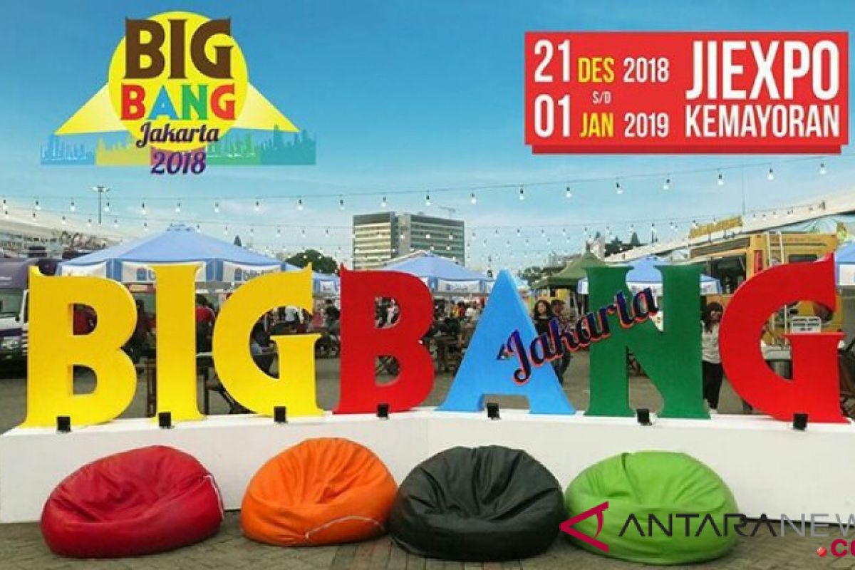 Big Bang Jakarta meriahkan Tahun Baru 2019