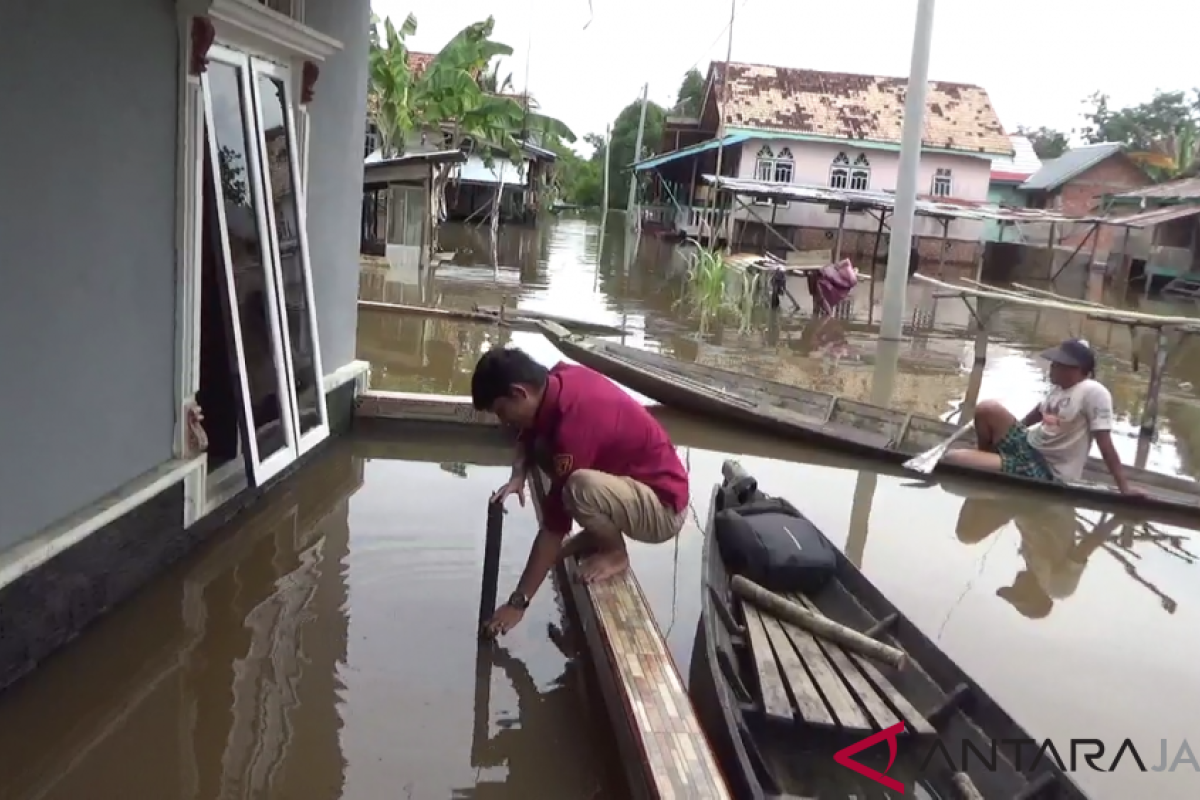 Ribuan rumah warga di Batanghari terendam banjir