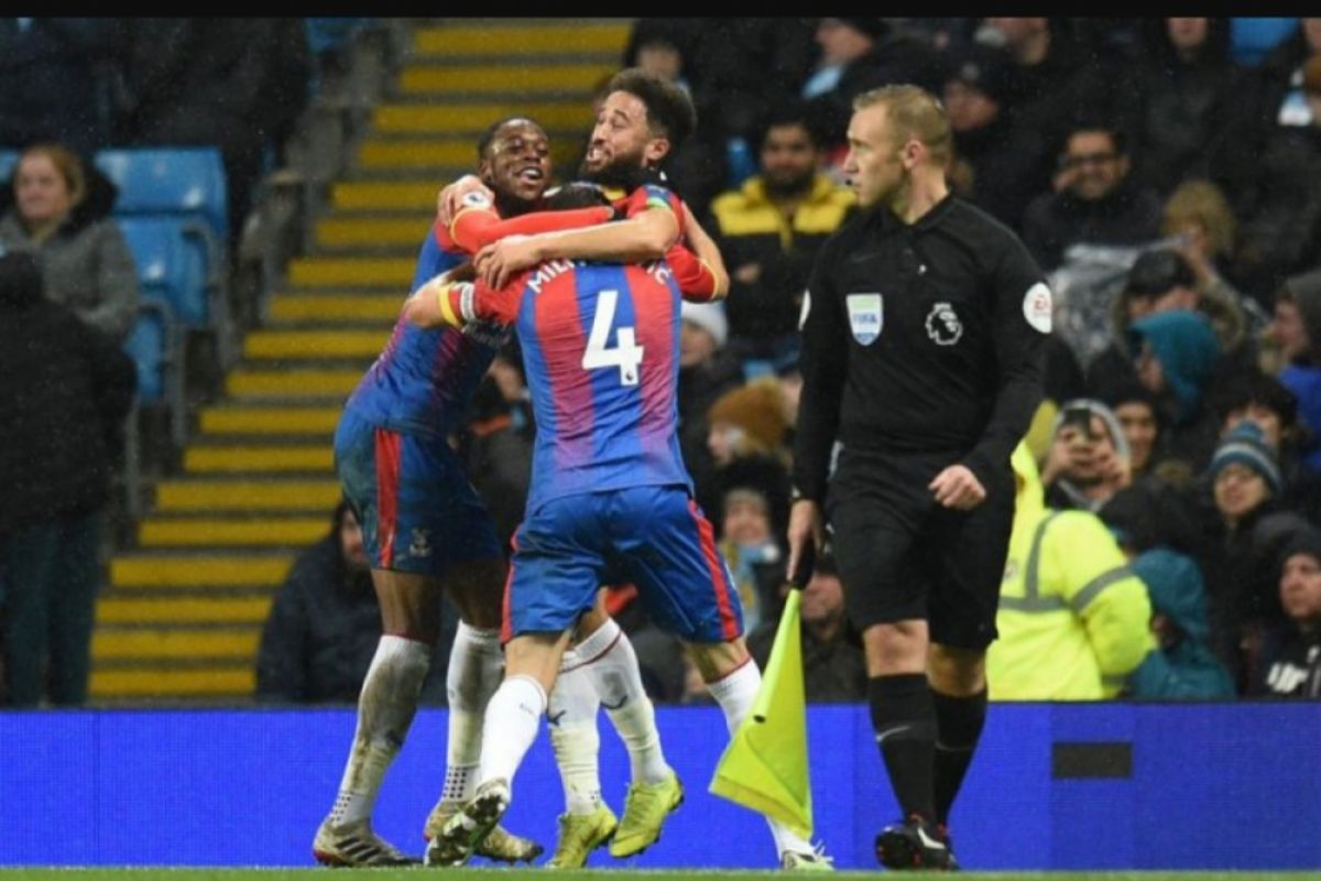 Manchester City dijegal Crystal Palace 2-3