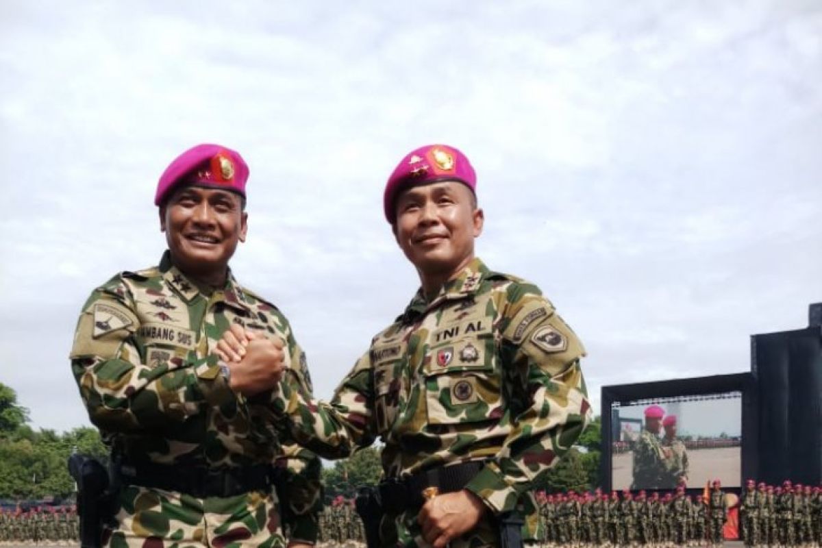 Suhartono tandatangani pakta integritas Komandan Korps Marinir