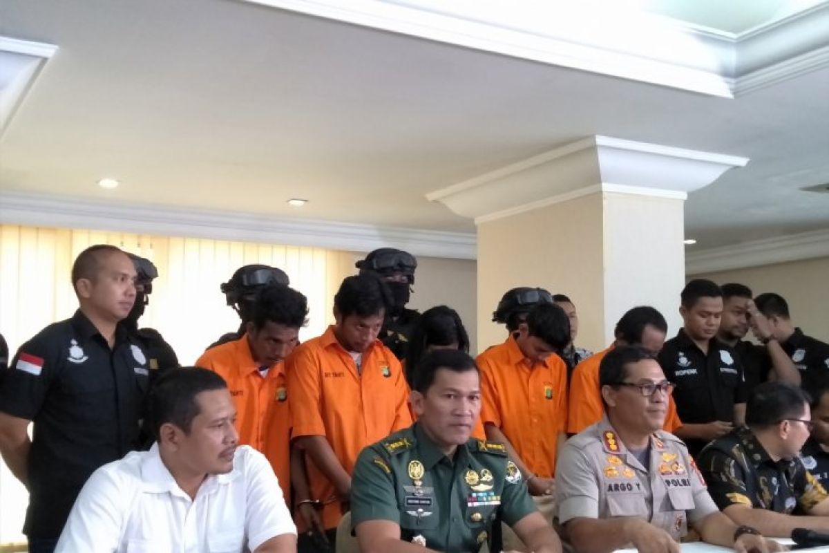 Lima penganiaya TNI dan Paspamres berhasil dibekuk