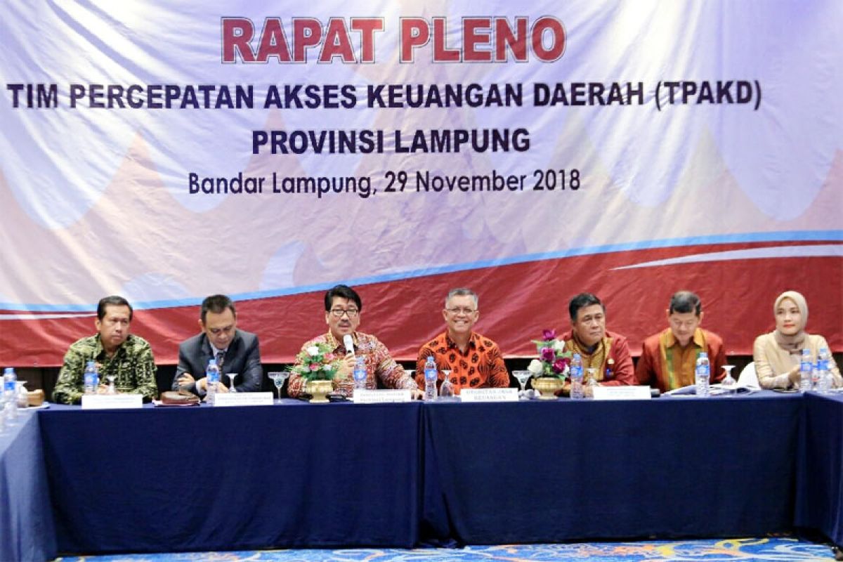 Pemprov Lampung Meminta Kabupaten/Kota Membentuk TPKAD