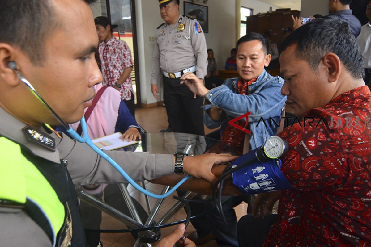 Terminal Giwangan menyiapkan tes kesehatan bagi pengemudi bus