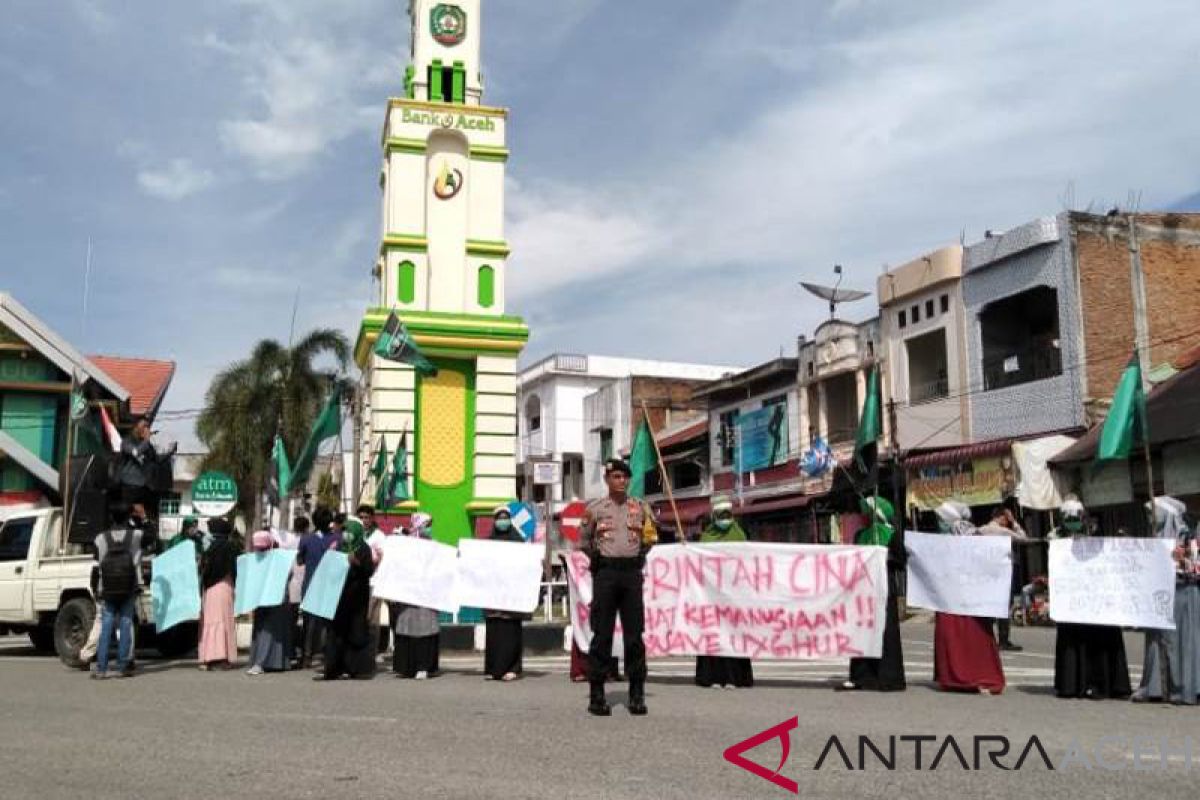 Mahasiswa Abdya desak China akhiri penindasan muslim Uyghur