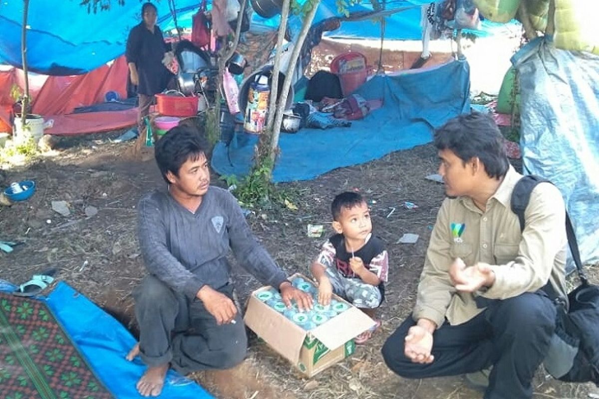 Pengungsi di Desa Tarahan Sangat Memerlukan Bantuan