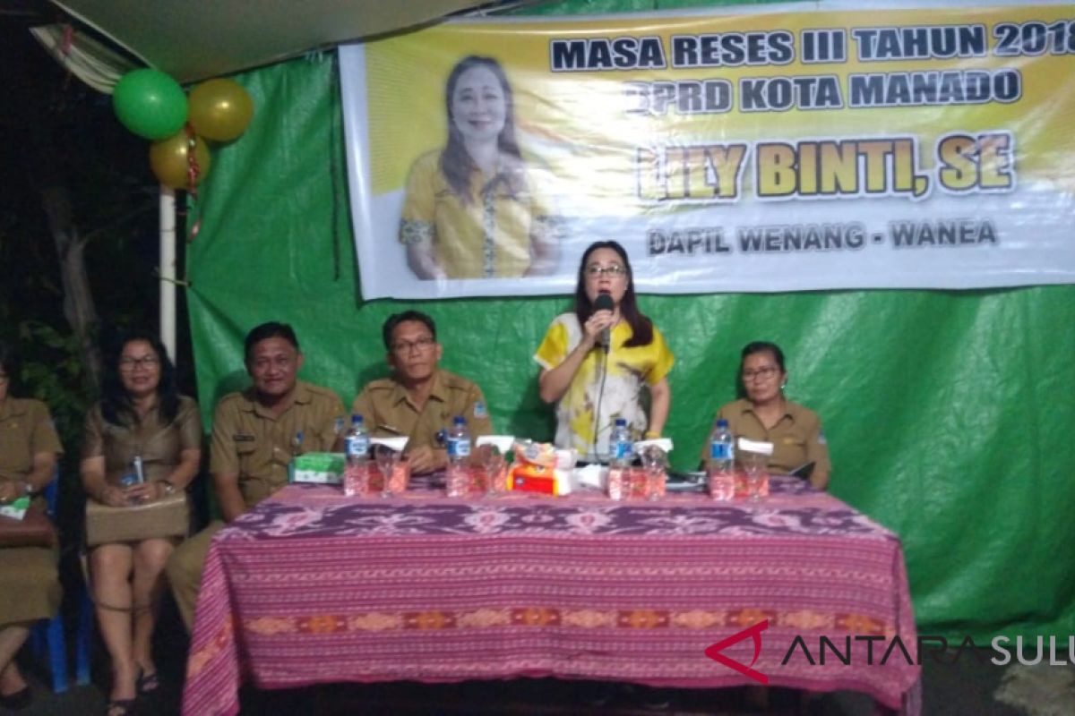 Ketua komisi C DPRD Manado jemput aspirasi warga Karombasan Selatan