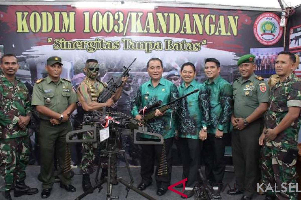 Dandim Kandangan : Pameran Alutsista ajang edukasi dan tumbuhkan kecintaan pada TNI