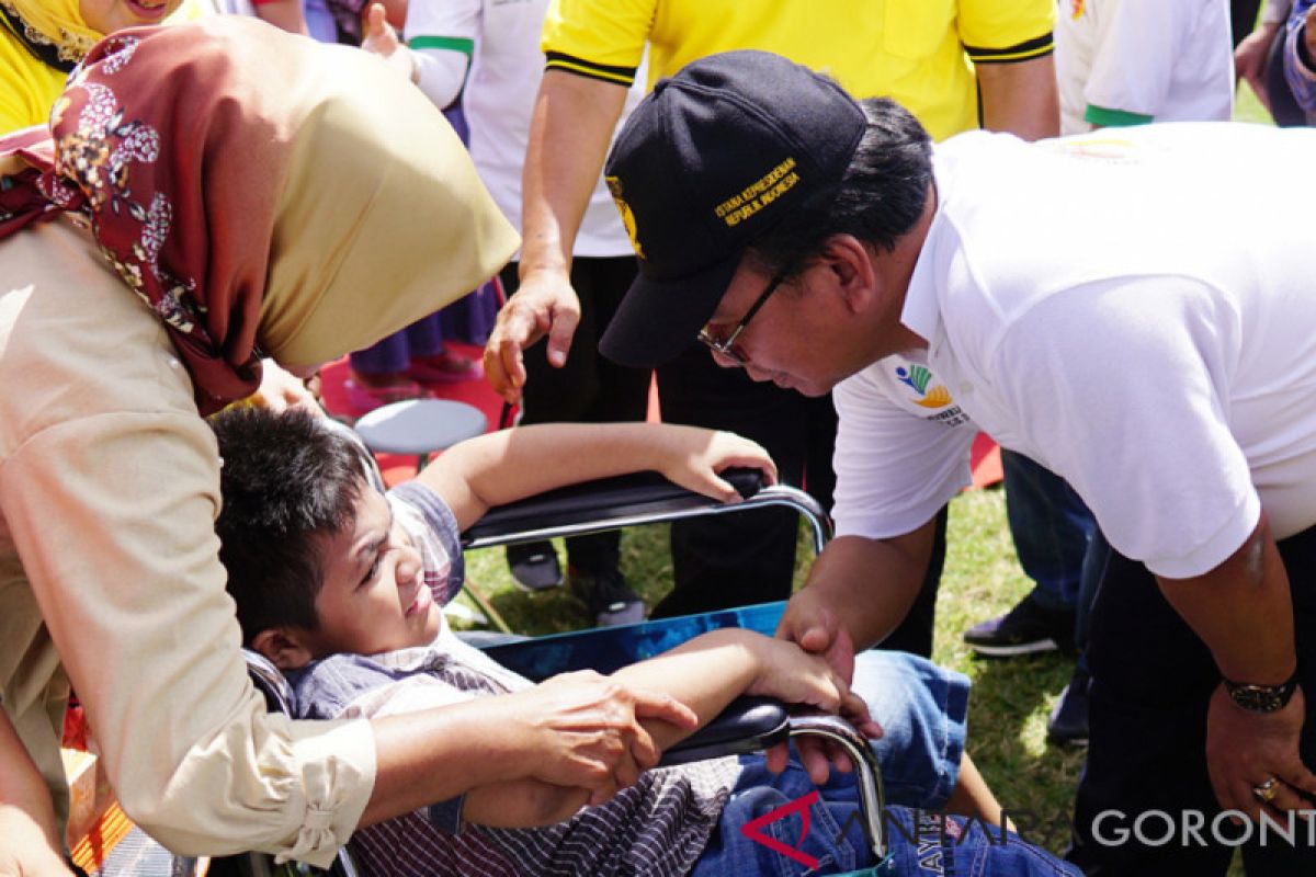 Penyandang disabilitas di Gorontalo ikuti pendidikan kemandirian di Sulteng