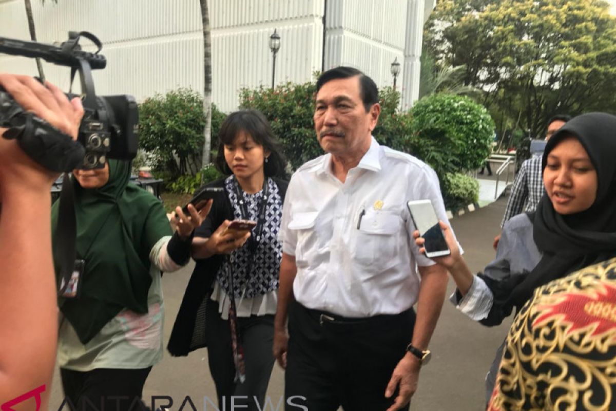 Luhut: Kehadiran Ma'ruf kampanye bisa dongkrak elektabilitas Jokowi