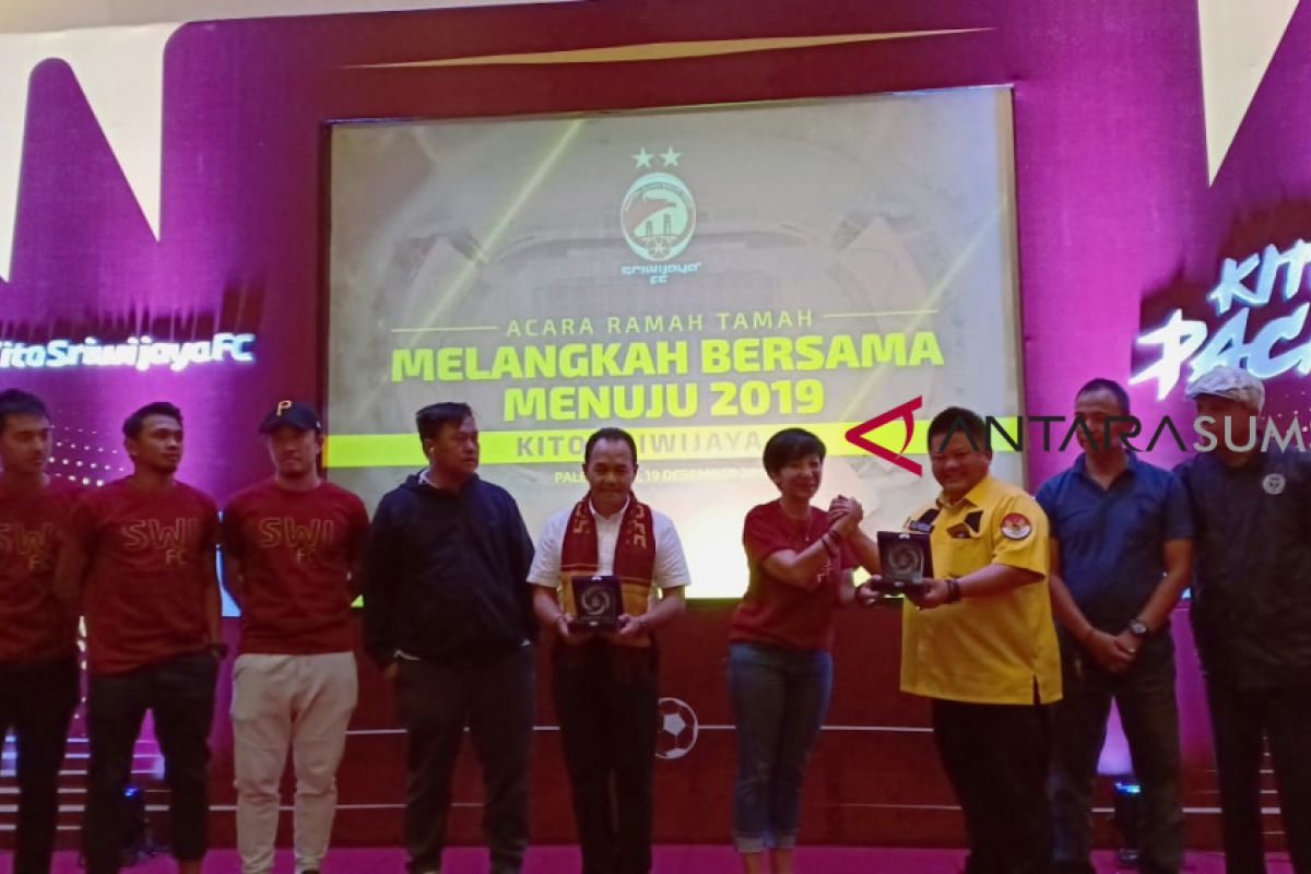 Sriwijaya FCmeluncurkan aplikasi digital "kito sriwijaya"